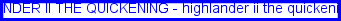 Rating highlander ii the quickening